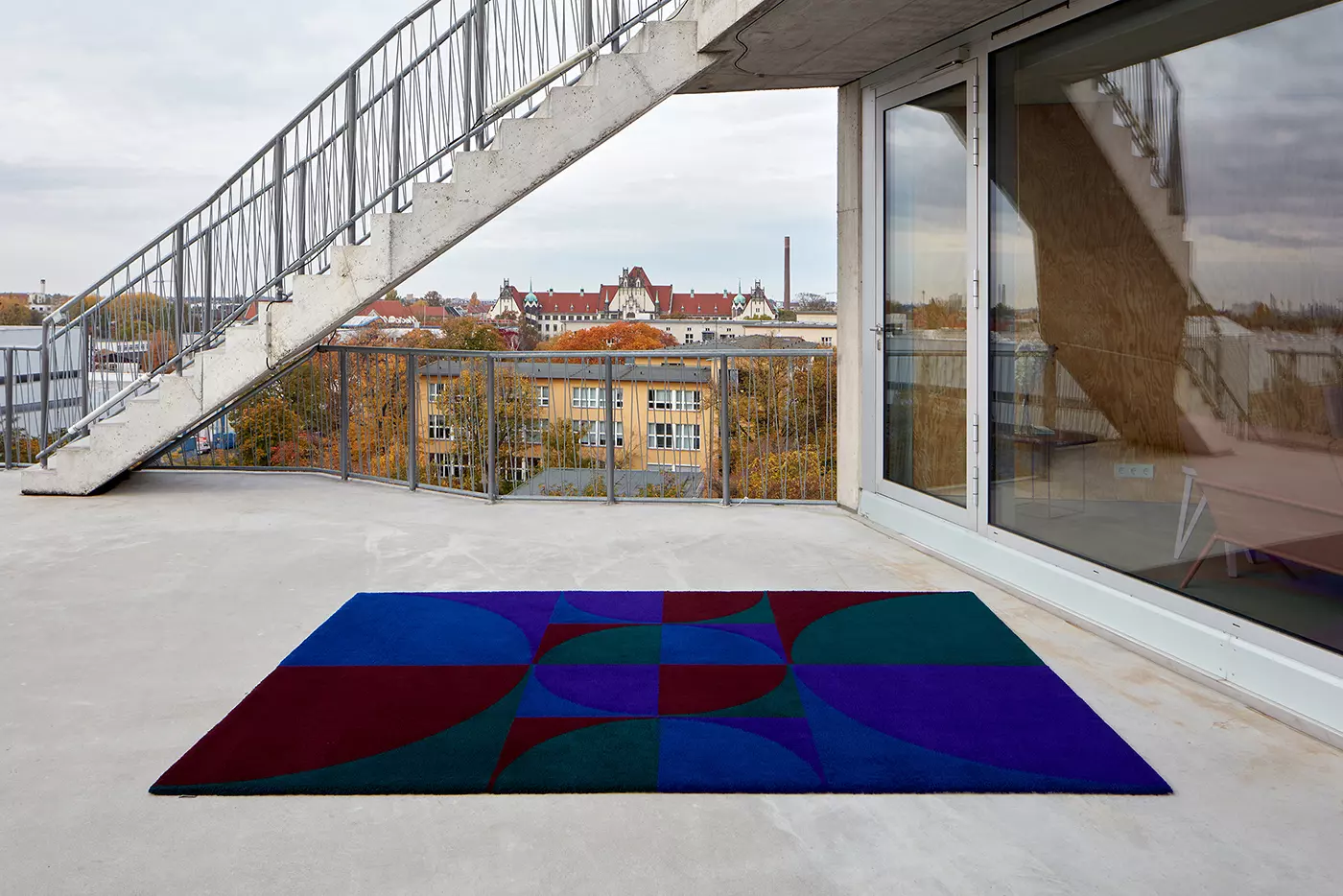 Designer Teppich Gorbe aus hochwertigem Material